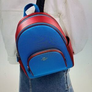 Coach court backpack in color block NWT retails $450